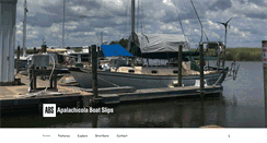 Desktop Screenshot of apalachicolaboatslips.com